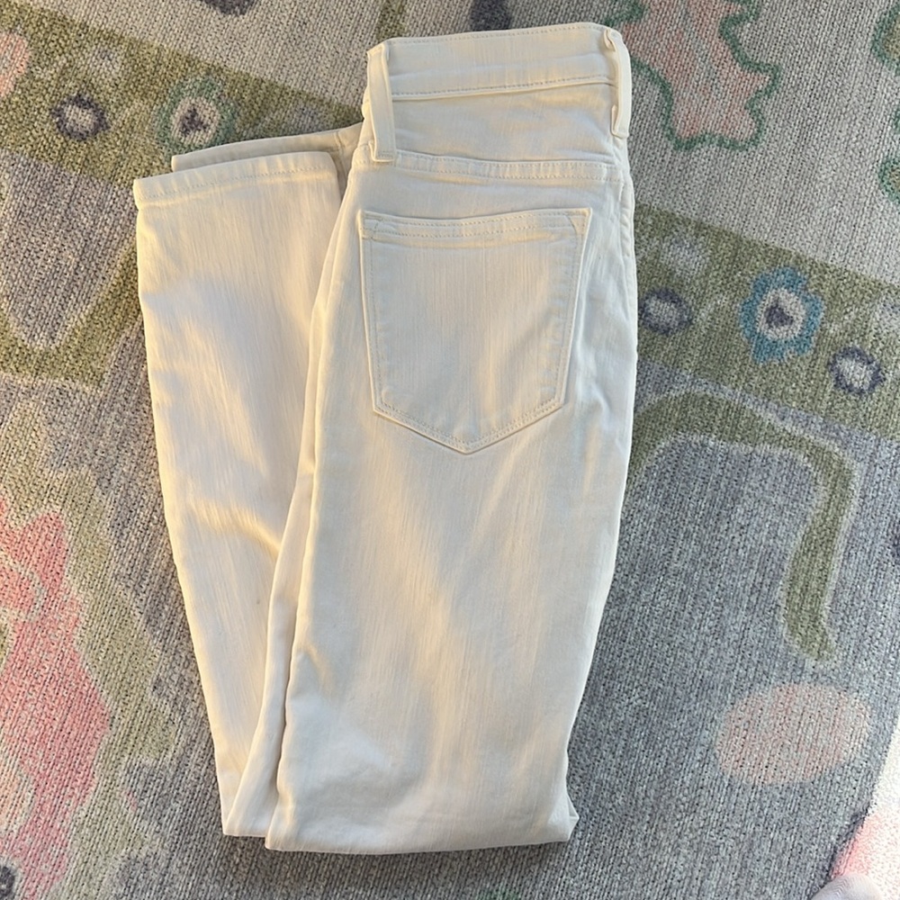 J.Crew size 24 white skinny jeans